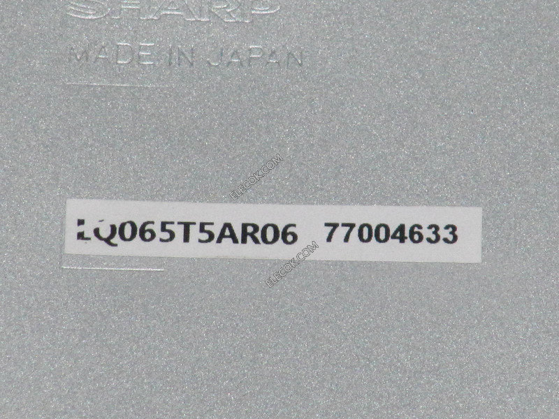 LQ065T5AR06 6,5" a-Si TFT-LCD Panel para SHARP 