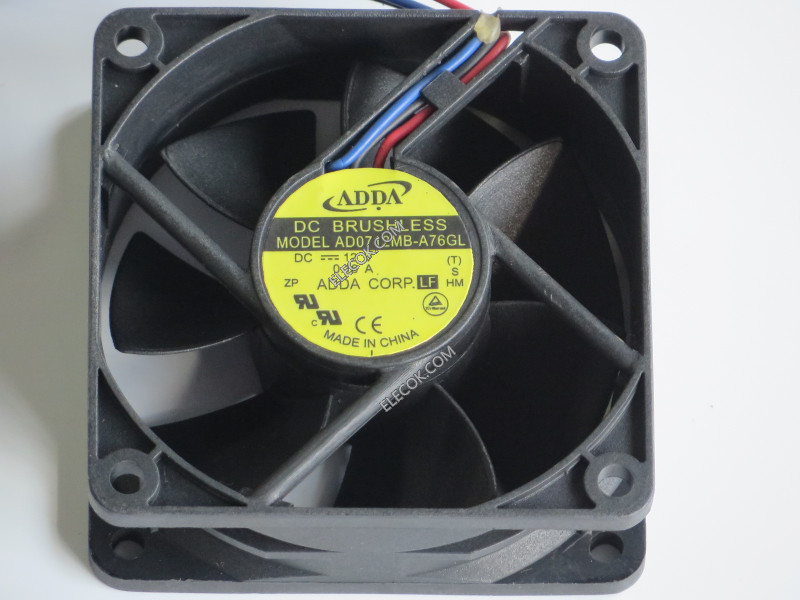 ADDA AD0712MB-A76GL 12V 0,16A 1,44W Cooling Fan 