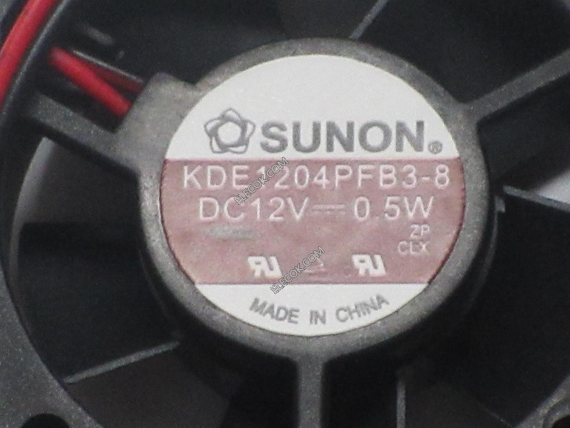 Sunon KDE1204PFB3-8 12V 40mA 0.5W 冷却ファン