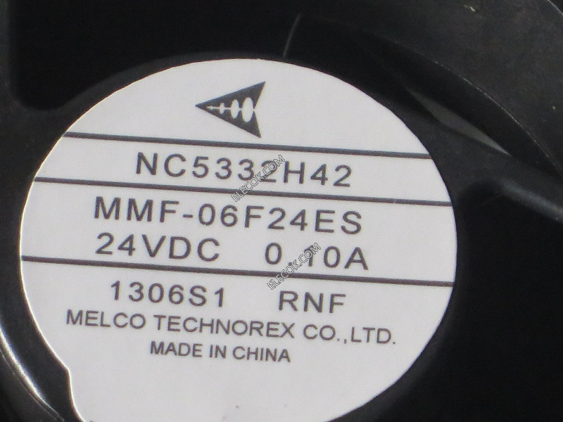MitsubisHi NC5332H42 MMF-06F24ES-RNF 24V 0,1A 2wires Cooling Fan 