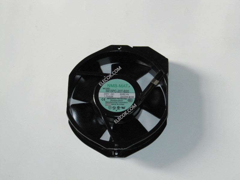 NMB 5915PC-20T-B20-B00 200V 0,14A 22/23W Cooling Fan with socket connection 