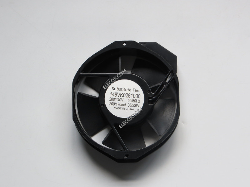 ETRI 148VK0281000 208/240V 200/170mA 35/33W Cooling Fan, substitute