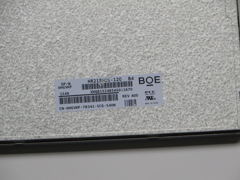 HR215WU1-120 21.5" a-Si TFT-LCD,Panel for BOE