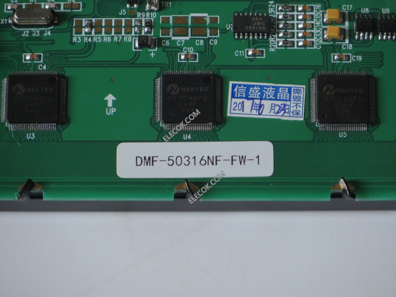 DMF-50316NF-FW-1 Optrex 5,2" LCD Painel Substituição 