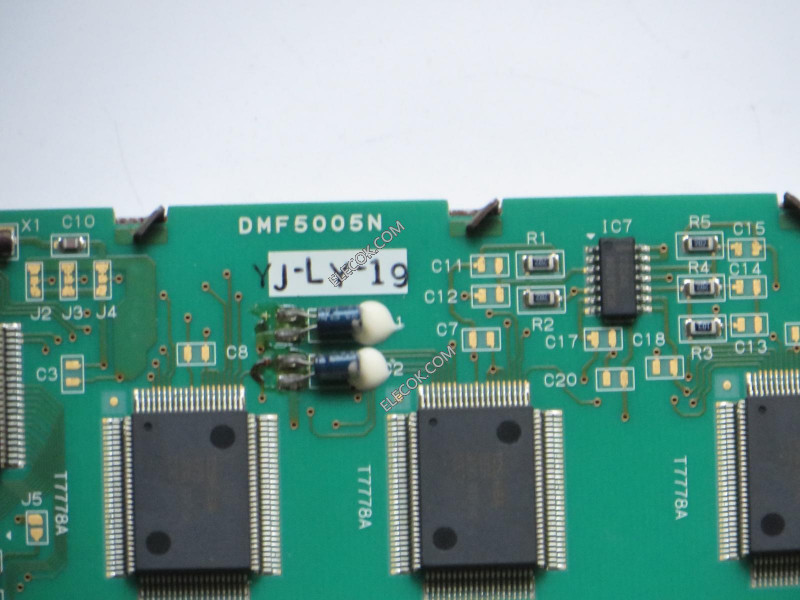 DMF5005N Optrex LCD Painel usado 
