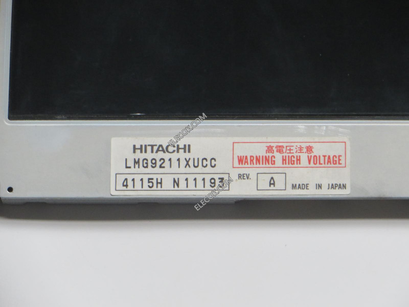 LMG9211XUCC HITACHI LCD used 