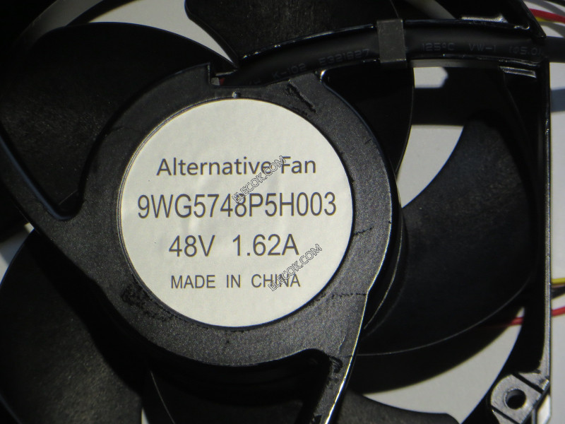 SANYO 9WG5748P5H003 48V 1,62A 4wires Cooling Fan substitute i refurbished 