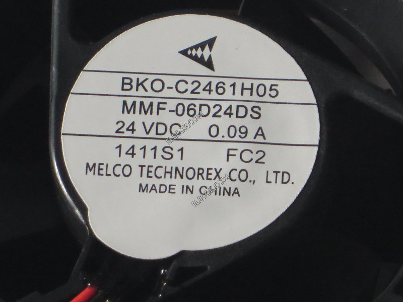 MitsubisHi MMF-06D24DS-FC2 BKO-C2461H05 24V 0,09A 3 draden Koelventilator Gerenoveerd 