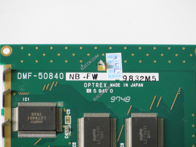 DMF50840 Optrex STN LCD パネル中古品