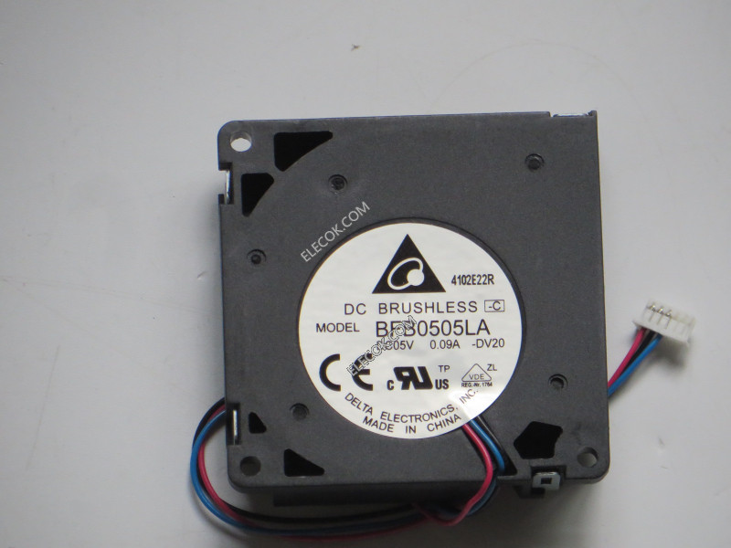 DELTA BFB0505LA-C 5V 0,09A 3 cable Enfriamiento Ventilador 