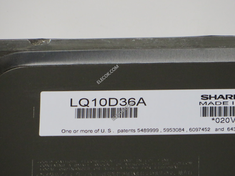 LQ10D36A 10,4" a-Si TFT-LCD Panneau pour SHARP 