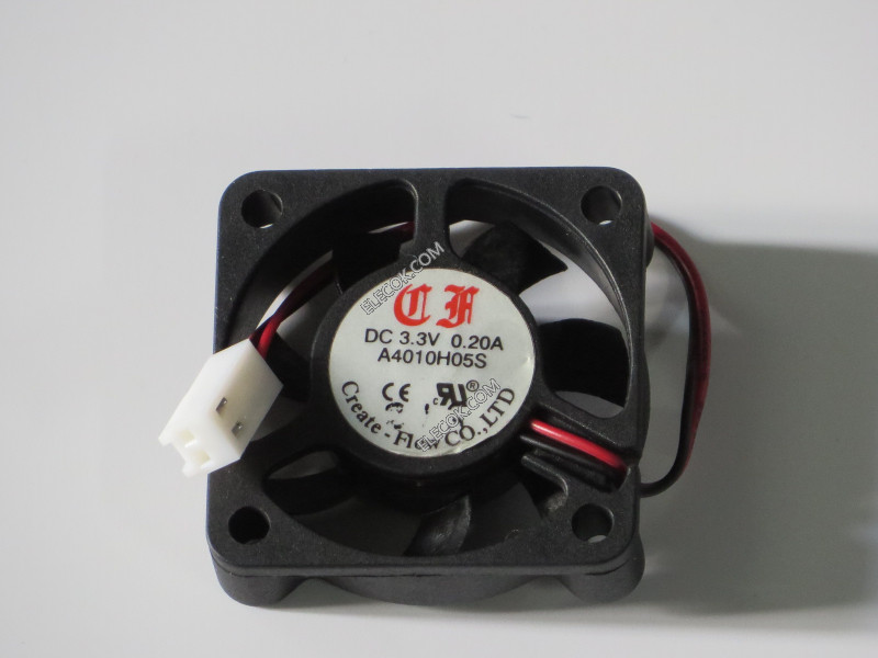 CREATE-FLOW A4010H05S 3.3V 0.20A 2 câbler ventilateur 
