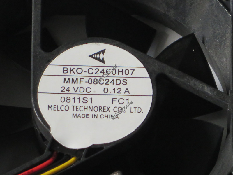 MitsubisHi MMF-08C24DS-FC1 BKO-C2460H07 24V 0,12A 3 cable Enfriamiento Ventilador 