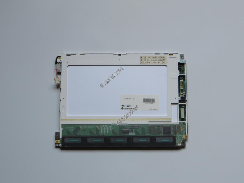LP104V2-W 10,4" a-Si TFT-LCD Paneel voor LG.Philips LCD gebruikt 