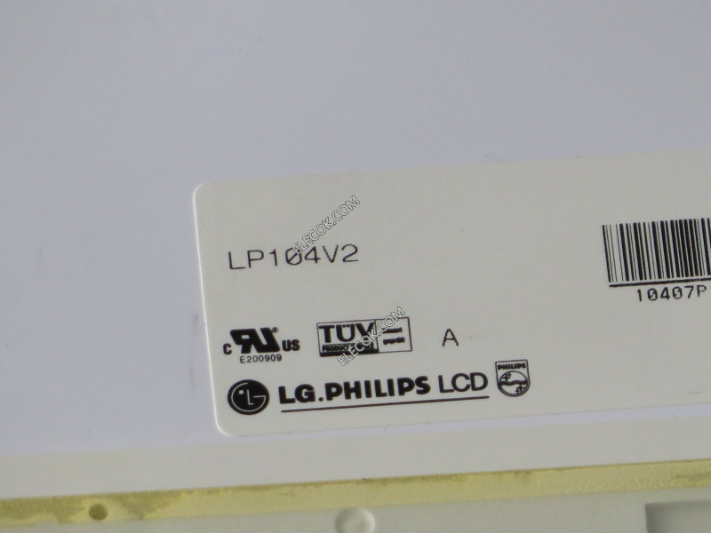 LP104V2 10,4" a-Si TFT-LCD Panel för LG Semicon used 