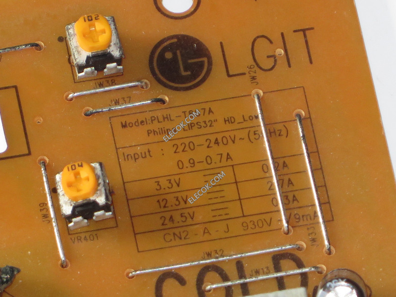 LG LCD alimentazione elettrica scheda ad alta tensione PLHL - T807A kpg105a - 2300 F 