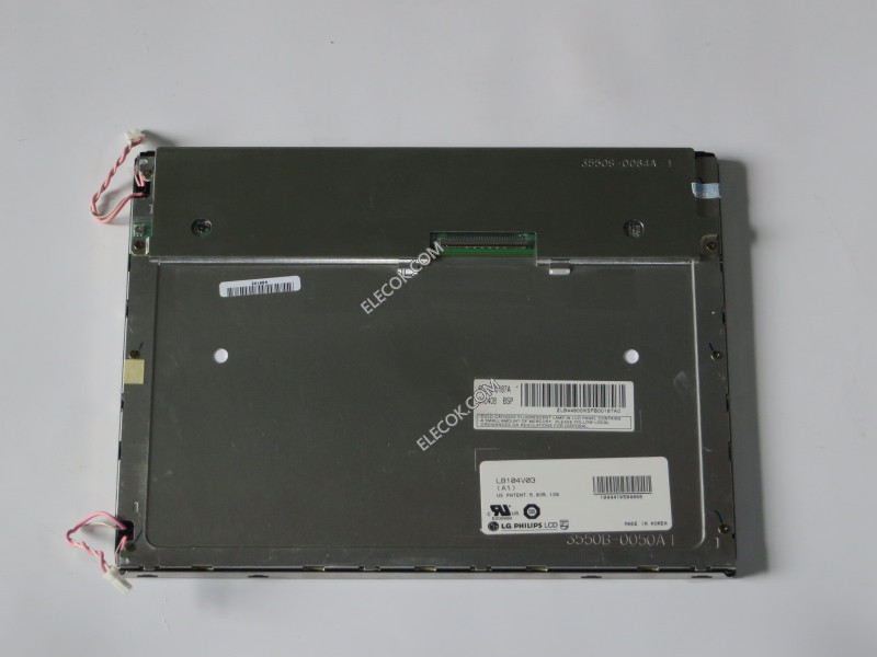 LB104V03-A1 10,4" a-Si TFT-LCD Panel for LG.Philips LCD used 