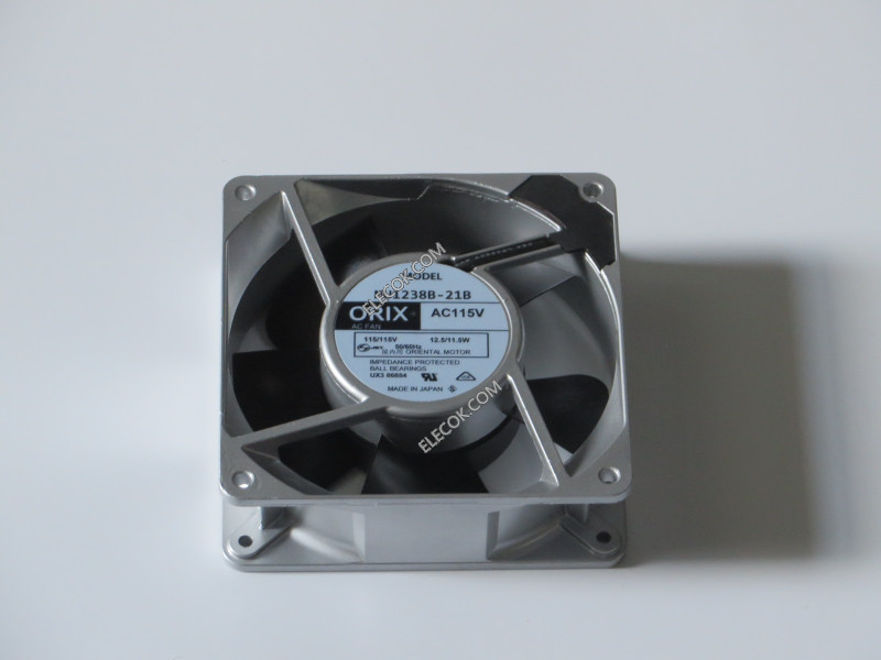 ORIX MU1238B-21B 115V 11.5/12.5W Cooling Fan