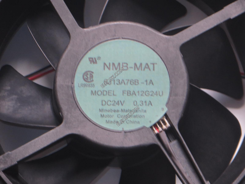 NMB FBA12G24U 24V 0.31A 2線冷却ファン