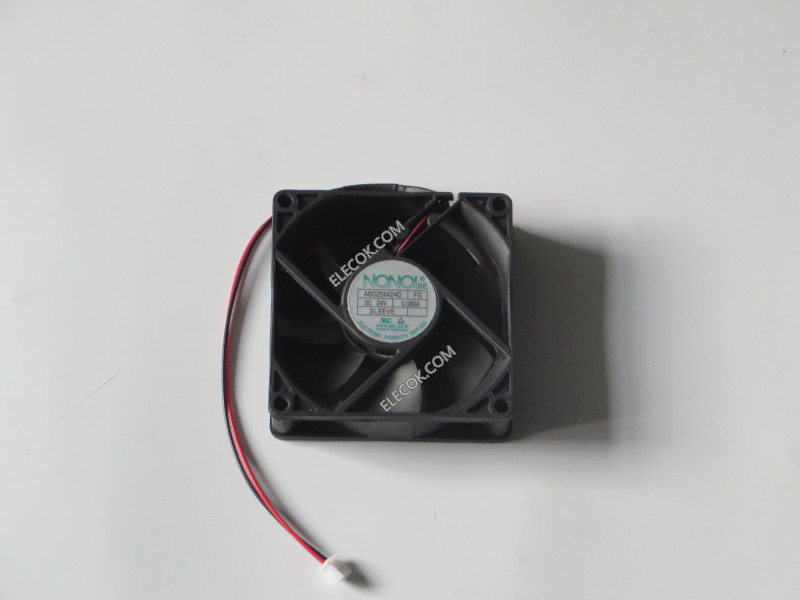 NONOI A8025M24D-FG 24V 0,08A 2 câbler ventilateur 