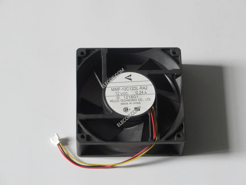 MitsubisHi MMF-12C12DL-RA2=LF-12C12DL-RA2 12V 0.24A 3wires Cooling Fan