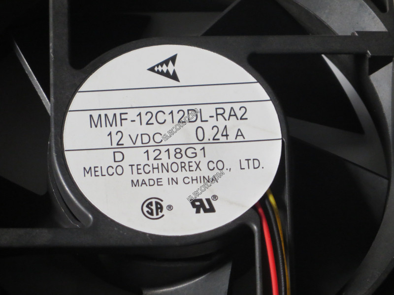 MitsubisHi MMF-12C12DL-RA2=LF-12C12DL-RA2 12V 0,24A 3wires Cooling Fan 