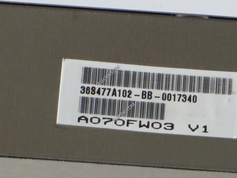 A070FW03 V1 7.0" a-Si TFT-LCD Pannello per AU Optronics 