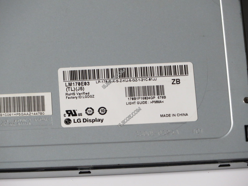 LM170E03-TLJ5 17.0" a-Si TFT-LCD Paneel voor LG Scherm 