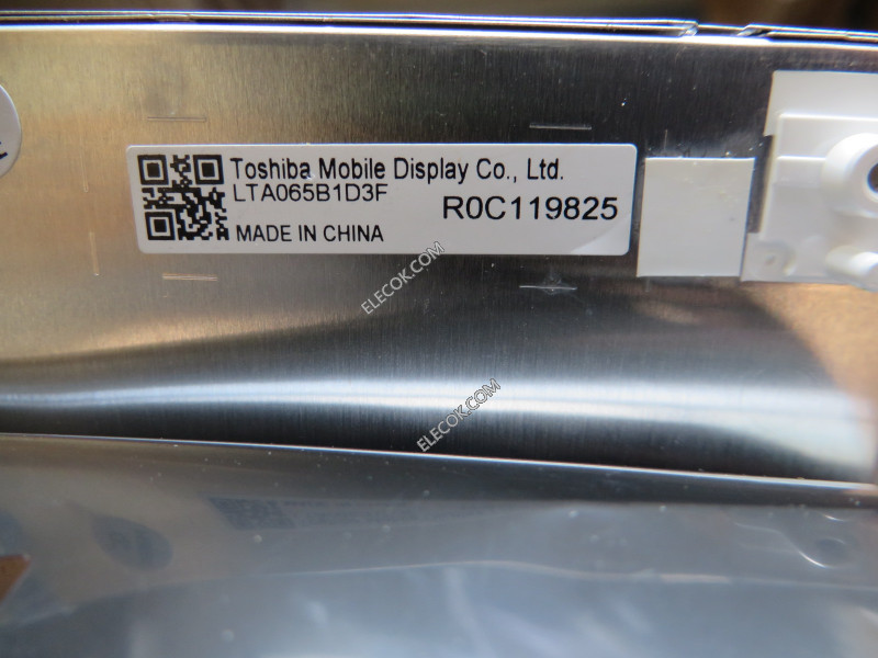 LTA065B1D3F LCD tela para Korea's Sangyong Hyundai Tucson com 4PIN tela sensível ao toque 