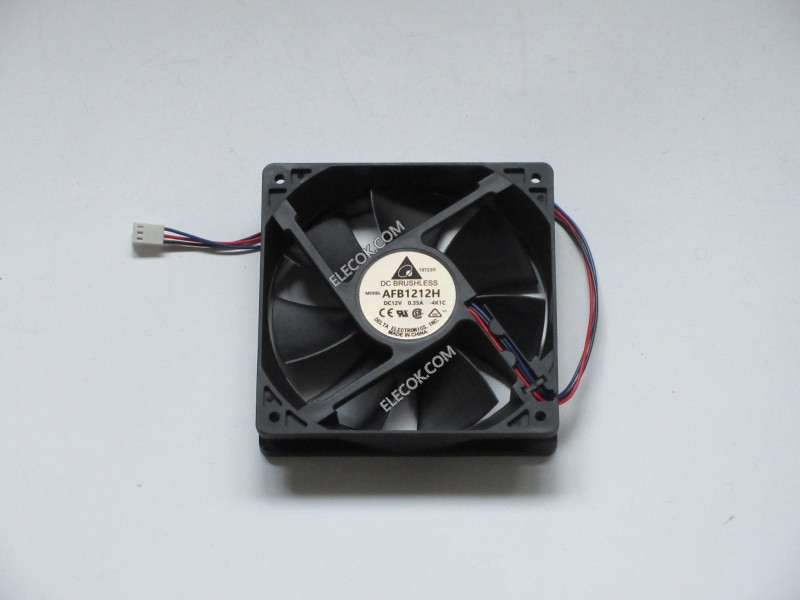 DELTA AFB1212H 12V 0.35A 3wires cooling fan