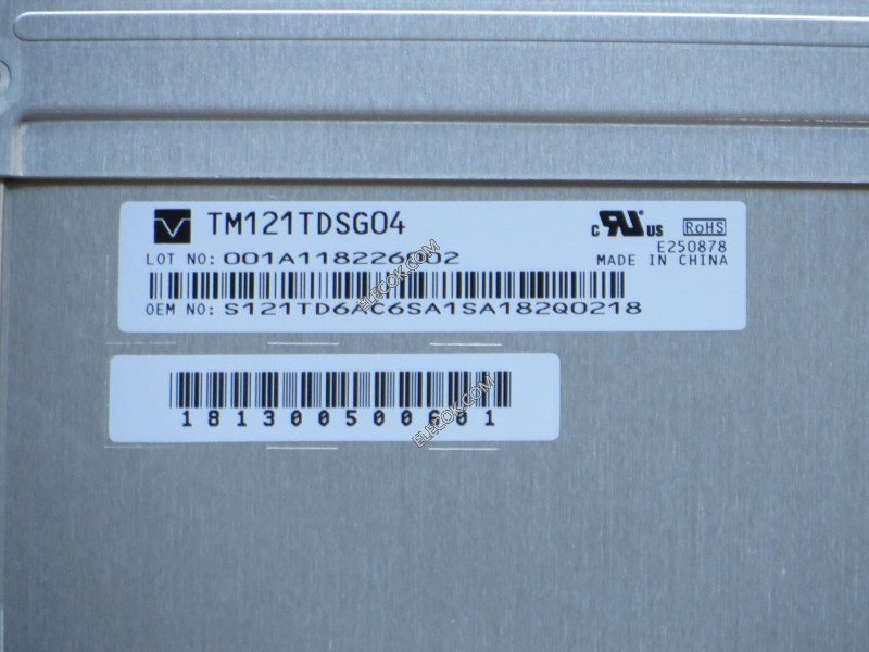 TM121TDSG04 12,1" 1024×768 LCD Panel til Tianma Inventory new 