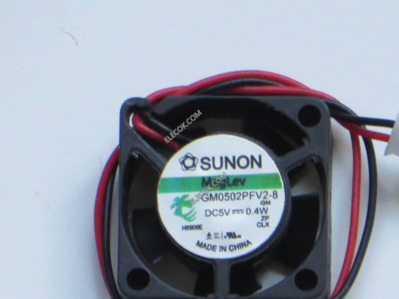 SUNON GM0502PFV2-8 5V 0,4W 2wires cooling fan 