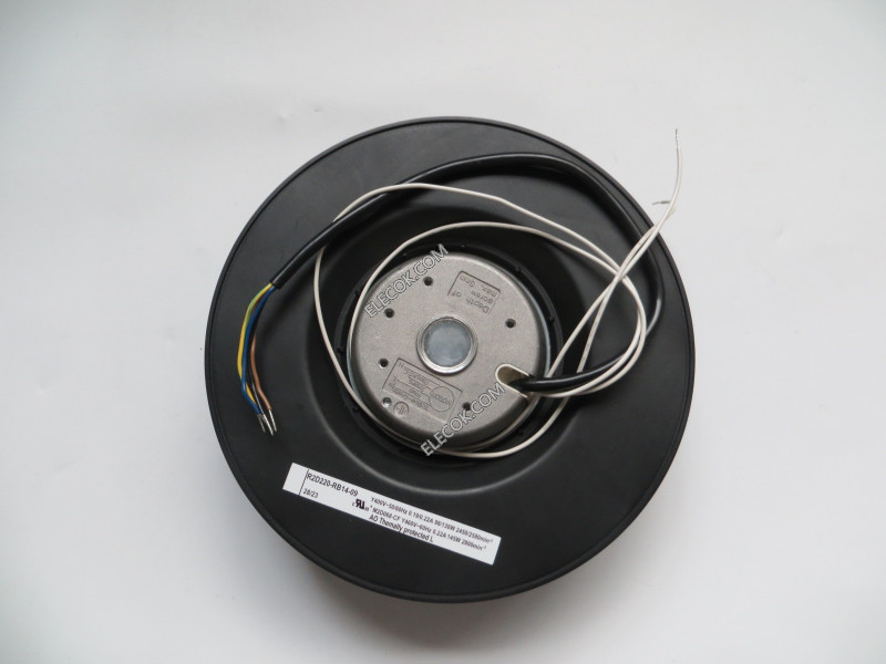 Ebmpapst R2D220-RB14-09 380/400V 6wires 冷却ファン代替案(with temperature control function) 