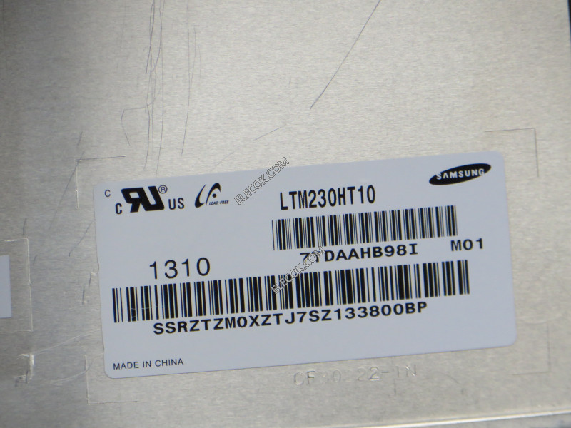 LTM230HT10 23.0" a-Si TFT-LCD Panel para SAMSUNG usado 