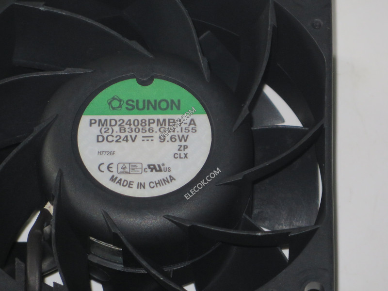 SUNON PMD2408PMB1-A 24V 9,6W 2wires Cooling Fan 