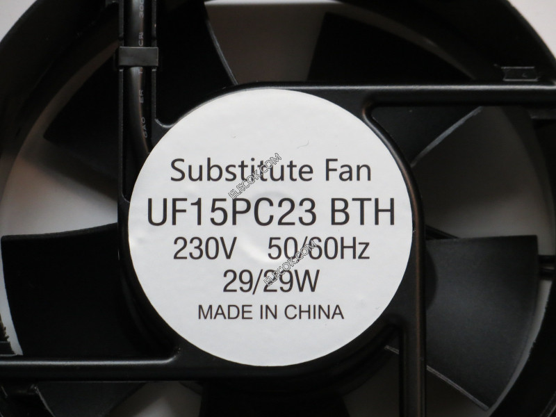 MECHATRONICS UF15PC23 BTH 230V 29W 2線冷却ファン代替案