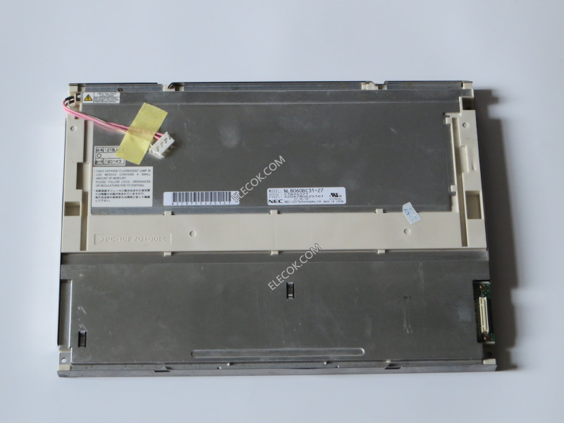 NL8060BC31-27 NEC 12.1" LCD パネル中古品