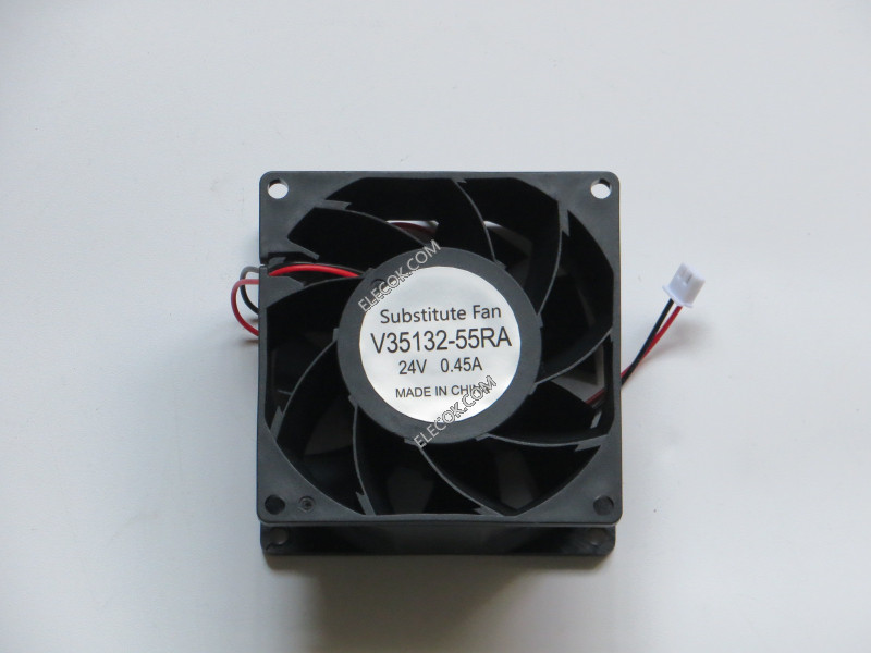 Nidec V35132-55RA 24V 0,45A 2cable enfriamiento ventilador reemplazo 