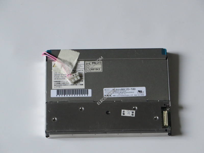 NL6448BC20-18D 6,5" a-Si TFT-LCD Painel para NEC Usado 