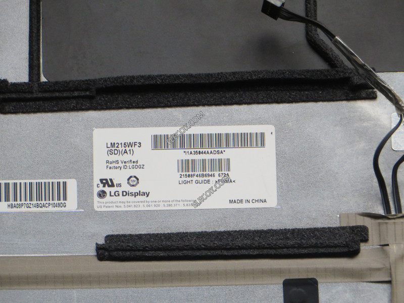 LM215WF3-SDA1 21.5" a-Si TFT-LCD 패널 ...에 대한 LG 디스플레이 두번째 손 