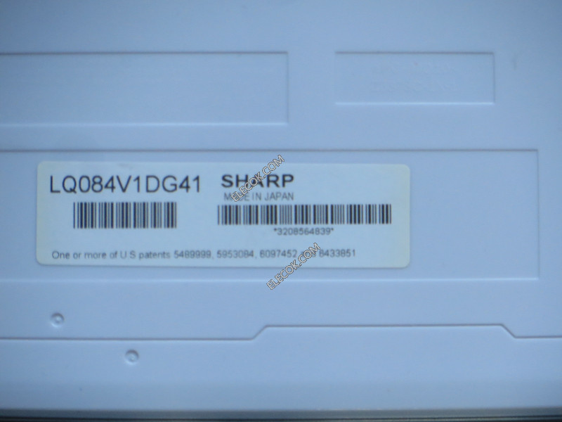 LQ084V1DG41 Sharp 8,4" LCD Paneel vervangend 