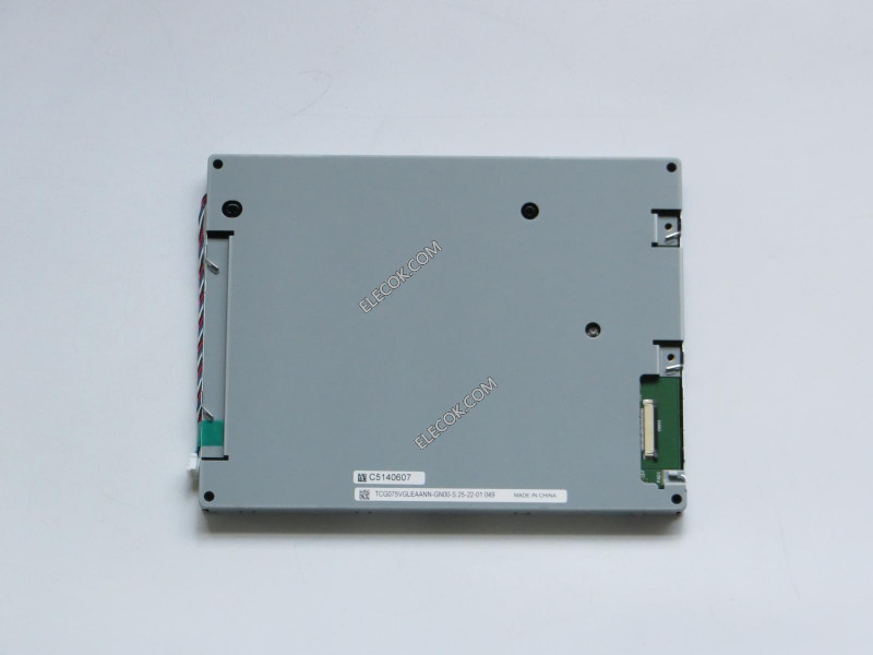 TCG075VGLEAANN-GN00 7,5" a-Si TFT-LCD Painel para Kyocera 