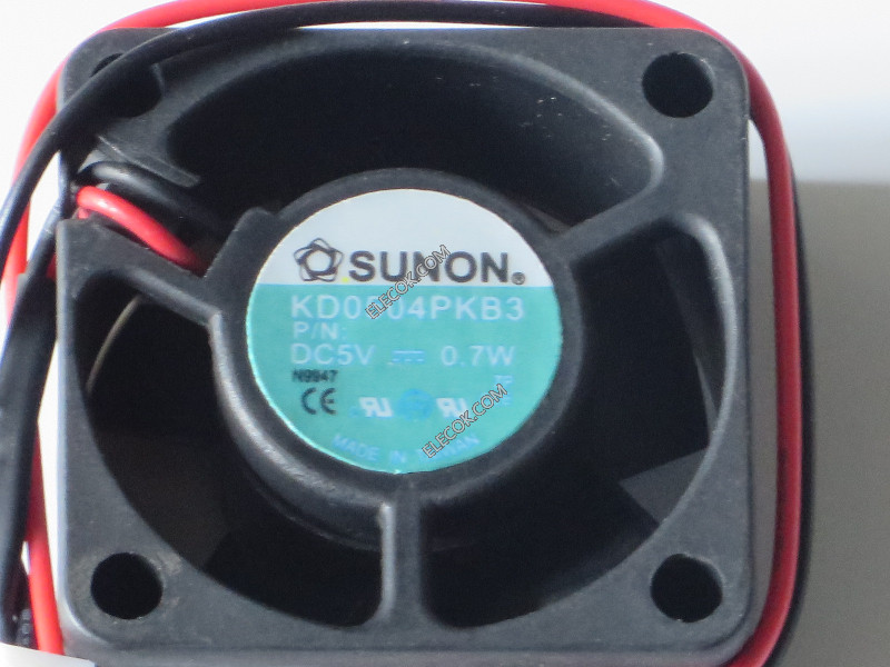 SUNON KD0504PKB3 5V 0.7W 냉각 팬 