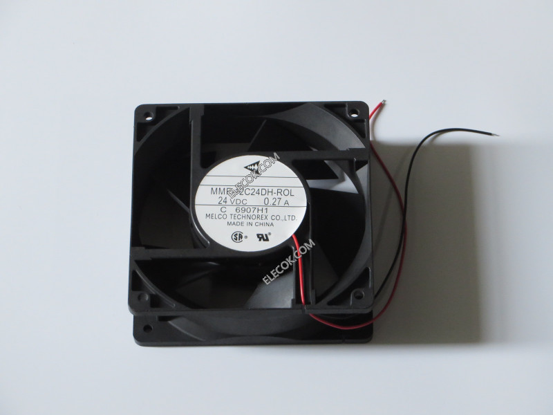 MitsubisHi MMF-12C24DH-ROL 24V 0,27A 2wires Cooling Fan 