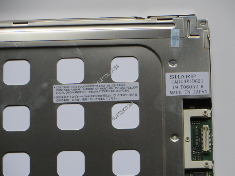 LQ104V1DG21 10.4" a-Si TFT-LCD Panel for SHARP, Refurbished