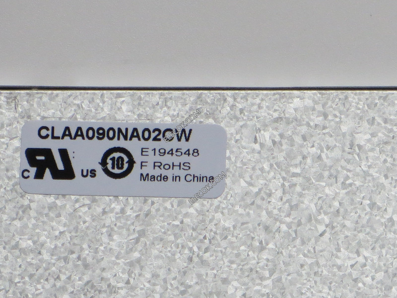 CLAA090NA02CW 9.0" a-Si TFT-LCD Platte für CPT 3.5mm dicke Ersatz 