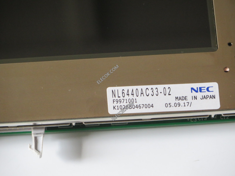NL6440AC33-02 9,8" lcd bildschirm platte für NEC gebraucht 