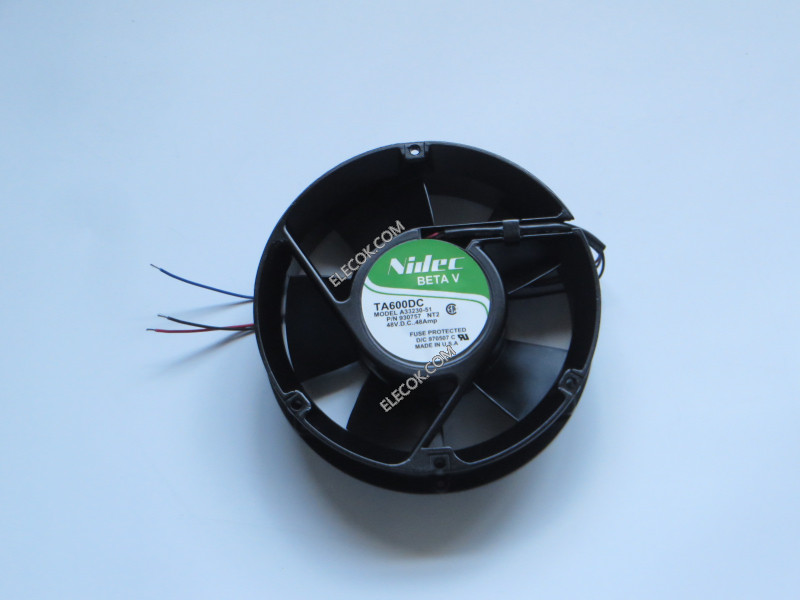 Nidec A33230-51 48V 0,48A 3 câbler ventilateur refurbishment 