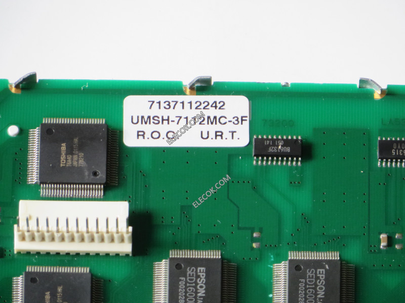 UMSH-7112MC-3F LCD スクリーン代替案と青膜