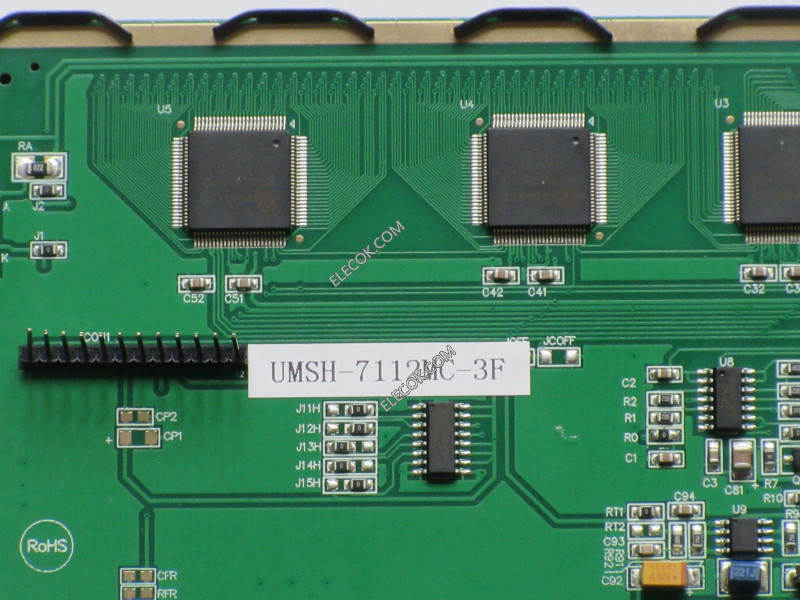 UMSH-7112MC-3F LCD skärm Ersättning with blue film 